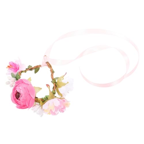 MINAOLULUS Hundeblumenkragen und Katzenblumenkragen Dekorativer Haustierkragen für Festliche Anlässe Leichtes Design für Partys und Feiertage von MINAOLULUS
