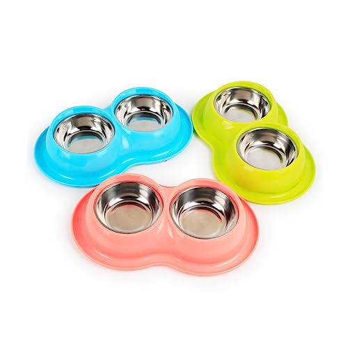 MINAOLULUS Hundenapf und Katzenfütterungsschüssel aus Auslaufsicheres Pet Bowl mit Rutschfester Matte Verhindert Übergewicht und Verschlucken für Kleine MINAOLULUS Hundenapf und Katzenfütterungsschüssel aus Auslaufsicheres Pet Bowl mit Rutschfester Matte Verhindert Übergewicht und Verschlucken für Kleine von MINAOLULUS