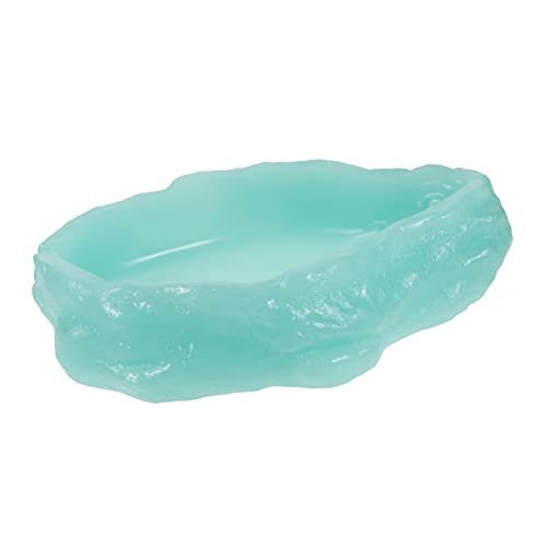MINAOLULUS Im Dunkeln leuchtender Wassernapf Fütterung Haustiere Schildkrötenfutter Futternapf für Reptilien Terrarium wasserschale Schildkröte Wasserschale Harz Light Green MINAOLULUS Im Dunkeln leuchtender Wassernapf Fütterung Haustiere Schildkrötenfutter Futternapf für Reptilien Terrarium wasserschale Schildkröte Wasserschale Harz Light Green von MINAOLULUS