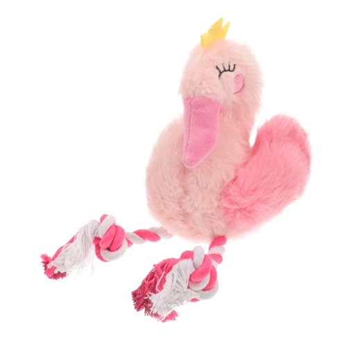 MINAOLULUS Squeaky Hundespielzeug Aus Plüsch Interaktives Kauspielzeug Für Große Hunde Zur Zahnpflege Für Stundenlangen Spielspaß Farbe Rosa Langlebig Und Sicher Für Ihre Haustiere von MINAOLULUS