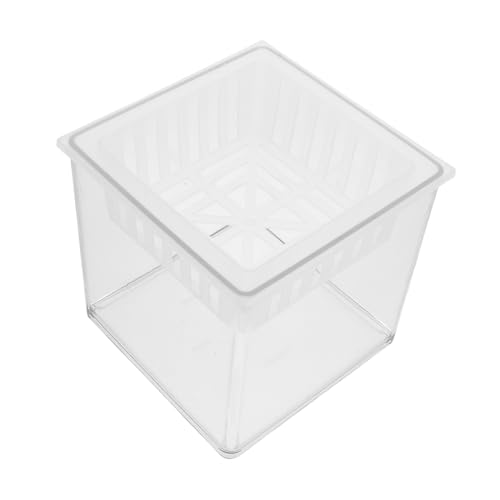 MINAOLULUS Kasten Zierfischbecken Kleiner Fischtank Desktop-Betta-Aquarium Heimaquarium durchsichtiges Plastikterrarium Mini Fischglas Mini -Aquarium das Haustier Transparent MINAOLULUS Kasten Zierfischbecken Kleiner Fischtank Desktop-Betta-Aquarium Heimaquarium durchsichtiges Plastikterrarium Mini Fischglas Mini -Aquarium das Haustier Transparent von MINAOLULUS