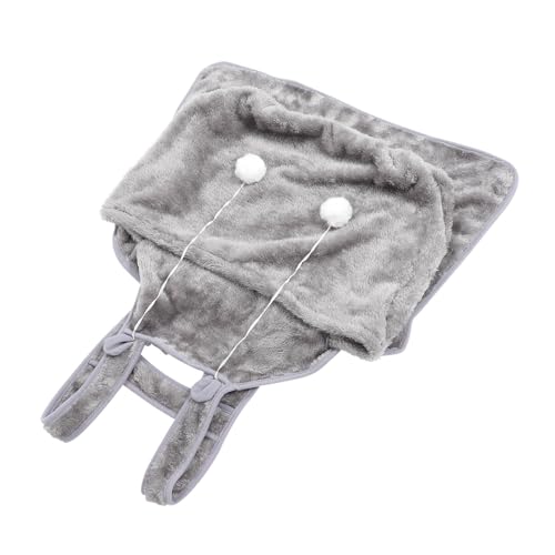 MINAOLULUS Katzen Trageschürze aus Korallenfleece Flauschiger Katzenschlafsack für Kleine Haustiere Atmungsaktive und Hautfreundliche Schürze für Gemütliche von MINAOLULUS