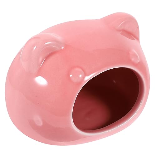 MINAOLULUS Keramik Hamsterversteck Niedliche Hamsterhütte Kühlnest aus Keramik für Hamster Langlebig zu Reinigen für Schlaf Dekorative Aufbewahrung MINAOLULUS Keramik Hamsterversteck Niedliche Hamsterhütte Kühlnest aus Keramik für Hamster Langlebig zu Reinigen für Schlaf Dekorative Aufbewahrung von MINAOLULUS