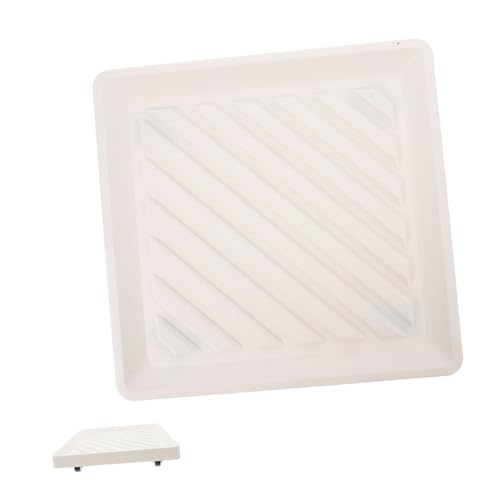 MINAOLULUS Mobiles Pflanzgefäß Pflanzräder Topfpflanzenschalen Pflanze Dolly Rad Anlage pflanzentopf untersetzer Pflanzentopf mit Rädern rollender Pflanzgefäßboden Pflanzer auf Rädern pp Weiß von MINAOLULUS