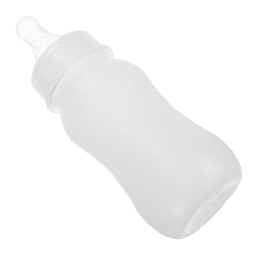 MINAOLULUS Nuckelflasche Flasche Zum Füttern Von Kühen Lamm Flasche Trinkflasche Für Vieh Kleine Tier Wasserflasche Welpen Fütterungsnippel Haustierfutterflasche Plastik Weiß von MINAOLULUS
