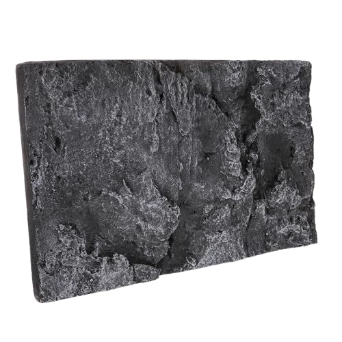MINAOLULUS Reptilien Habitat Dekoration Hintergrundplatte für Terrarien PU Material zu Positionieren Wiederverwendbar Details für Ansprechende Gestaltung MINAOLULUS Reptilien Habitat Dekoration Hintergrundplatte für Terrarien PU Material zu Positionieren Wiederverwendbar Details für Ansprechende Gestaltung von MINAOLULUS