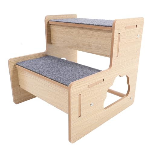 MINAOLULUS Stufige Haustiertreppe aus Vielseitig Einsetzbar zu Reinigen für Kleine und Katzen Stabile Konstruktion Haustierzubehör für Sofa und Bett MINAOLULUS Stufige Haustiertreppe aus Vielseitig Einsetzbar zu Reinigen für Kleine und Katzen Stabile Konstruktion Haustierzubehör für Sofa und Bett von MINAOLULUS