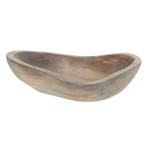 MINAOLULUS Holz-bienenbad Und Vogeltränke Vintage Naturholz Schale Für Schmetterlinge Und Kleine Vögel Dekorative Futterschale Für Garten Und Balkon Rustikales Design Für von MINAOLULUS