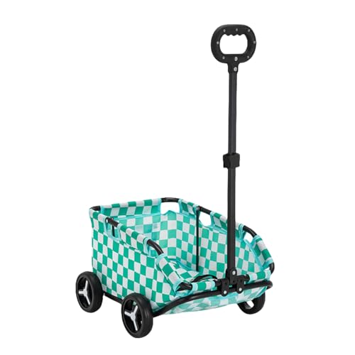 MINGLEA Outdoor-Tragetrolley mit atmungsaktiver Haustierhalterung bequem mit Gurt für Kleintiere von MINGLEA