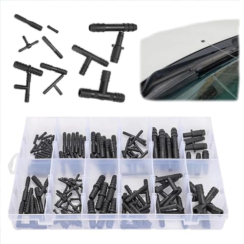 113 Stück T-Verbinder Schlauchverbinder Set,Schlauchverbinder sortiment kfz,Verbinder für BewäSserung Anschluss Kit,schlauchverbinder auto sortiment für Gärten Schläuche BewäSserung Anschluss Kit 113 Stück T-Verbinder Schlauchverbinder Set,Schlauchverbinder sortiment kfz,Verbinder für BewäSserung Anschluss Kit,schlauchverbinder auto sortiment für Gärten Schläuche BewäSserung Anschluss Kit von MINZHI