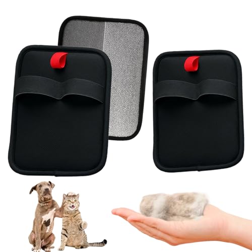 MIRJXB Tierhaarentfernungshandschuh, 3 Stück, elektrostatische Tierhaarentferner-Handschuhe für Katzen und Hunde, wiederverwendbares Pflegewerkzeug für Möbel und Kleidung, effiziente MIRJXB Tierhaarentfernungshandschuh, 3 Stück, elektrostatische Tierhaarentferner-Handschuhe für Katzen und Hunde, wiederverwendbares Pflegewerkzeug für Möbel und Kleidung, effiziente von MIRJXB