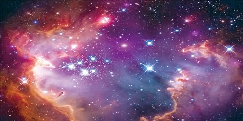 MIRRORANG 120x50cm Weltraum Aquarium Hintergrund Stern Galaxie Nebel Astronomie Cluster Astronomie Thema Aquarium Poster Hintergrund Galaxie Mystery Terrarium Hintergrund von MIRRORANG
