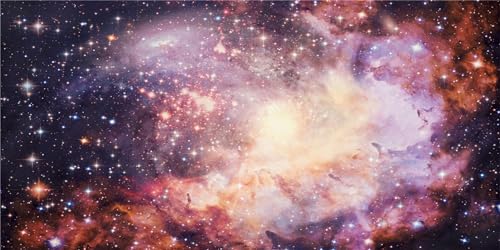 MIRRORANG 180x46cm Weltraum Aquarium Hintergrund Stern Galaxie Nebel Astronomie Cluster Aquarium Hintergrund Galaxie Mystery Terrarium Hintergrund von MIRRORANG