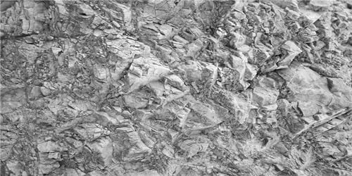 MIRRORANG 61x30cm Hellgrauer Stein Aquarium Hintergrund Felsenwand Aquarium Hintergrund Felsen Terrarium Hintergrund von MIRRORANG