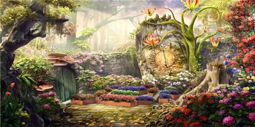 MIRRORANG 76x30cm Aquarium Hintergrund Verträumter Regenwald Terrarium Hintergrund Dekoration Reptilien Tank Hintergründe von MIRRORANG