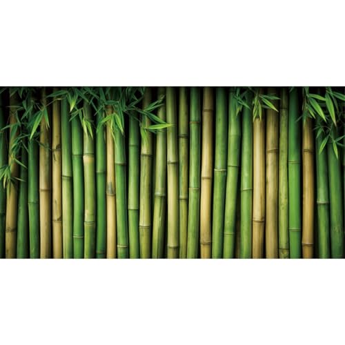 MIRRORANG 76x30cm Bambus Grove Reptil Terrarium Aquarium Hintergrund Grün Bambus Fisch Tank Hintergrund Bartagame Vivarium Hintergrund Vinyl von MIRRORANG