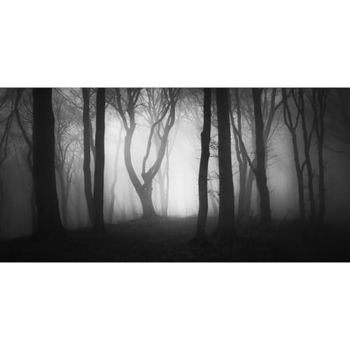 MIRRORANG 76x30cm Goth Aquarium Hintergrund, Bäume, Wald, Nebel, Nacht, Halloween, Vinyl, langlebig, gruseliger Hintergrund für 20 Gallonen Aquarien MIRRORANG 76x30cm Goth Aquarium Hintergrund, Bäume, Wald, Nebel, Nacht, Halloween, Vinyl, langlebig, gruseliger Hintergrund für 20 Gallonen Aquarien von MIRRORANG