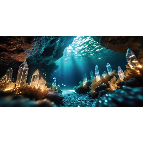 MIRRORANG 76x46cm Unterwasser Aquarium Hintergrund Bunte Berg Höhle Steine Hintergrund Unterwasser Thema Fisch Tank Poster MIRRORANG 76x46cm Unterwasser Aquarium Hintergrund Bunte Berg Höhle Steine Hintergrund Unterwasser Thema Fisch Tank Poster von MIRRORANG