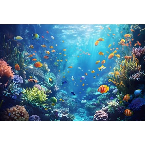 MIRRORANG 91x41cm Ozean Unterwasser Thema Aquarium Hintergrund Tiefsee Bunte Koralle Tropische Fische Tank Hintergrund Unterwasserwelt Fisch Tank Hintergrund MIRRORANG 91x41cm Ozean Unterwasser Thema Aquarium Hintergrund Tiefsee Bunte Koralle Tropische Fische Tank Hintergrund Unterwasserwelt Fisch Tank Hintergrund von MIRRORANG