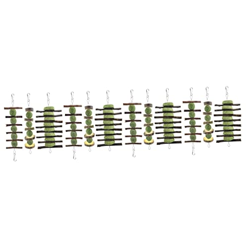 12 Stück Kaninchen-Kauspielzeug für Kaninchen, beruhigendes Spielzeug, Katzenspielzeug, Hamster, Beißspielzeug, Kaninchen, Zahnspielzeug, Papageien, Kauspielzeug, Holz, Meerschweinchenholz (Farbe: wie 12 Stück Kaninchen-Kauspielzeug für Kaninchen, beruhigendes Spielzeug, Katzenspielzeug, Hamster, Beißspielzeug, Kaninchen, Zahnspielzeug, Papageien, Kauspielzeug, Holz, Meerschweinchenholz (Farbe: wie von MISETA