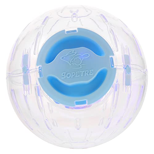 4 Stück Hamster-Laufball Gymnastikbälle für Käfig, Ratten, Gymnastikbälle für Hamster, Hamster, Stuff Chinchilla, Igel, Übungsbälle für Chinchilla, Chinchilla, Größe: 1 von MISETA