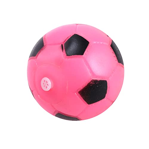 MISETA Katzenspielzeug Fußball Spielzeug Zahnen Spielzeug Quietschspielzeug für Hunde Vinyl Fußball Hundespielzeug Fußball Haustier Spielzeug Fußball Biss Resistant Vinyl Quietschspielzeug von MISETA