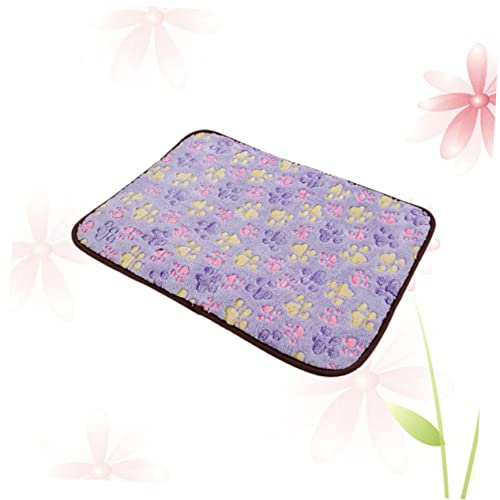 Sitzkissen Kissen Matte Sommer Kühlmatte Hund Sommer Matte Haustier Sommer Matte Mehrfarbig Lila Cool Pad Haustier Matte von MISETA