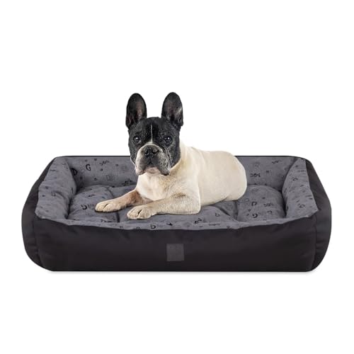 MISIOO Hundebett Waschbar 75x55 cm - Freundliches Bett für Kleine Hunde - Komfortabler Hundekorb Hunde - Perfekt für Kleine Rassen MISIOO Hundebett Waschbar 75x55 cm - Freundliches Bett für Kleine Hunde - Komfortabler Hundekorb Hunde - Perfekt für Kleine Rassen von MISIOO