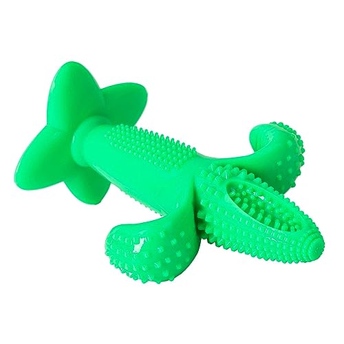 MISNODE Maisförmiges Kauspielzeug für Hunde, Zähneknirschendes Hundespielzeug, Bissfestes Haustier-Kauspielzeug, Hohe Haltbarkeit, Langlebiges Haustier-Kauspielzeug(Grün) von MISNODE