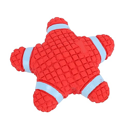 MISNODE Quietschendes Plüsch-Hundespielzeug, Langlebiges Plüsch-Hundespielzeug, Quietschendes Kauspielzeug für Haustiere, SRred Seestern, Welpen-Kauspielzeug, Langlebiges Kauspielzeug für Haustiere MISNODE Quietschendes Plüsch-Hundespielzeug, Langlebiges Plüsch-Hundespielzeug, Quietschendes Kauspielzeug für Haustiere, SRred Seestern, Welpen-Kauspielzeug, Langlebiges Kauspielzeug für Haustiere von MISNODE