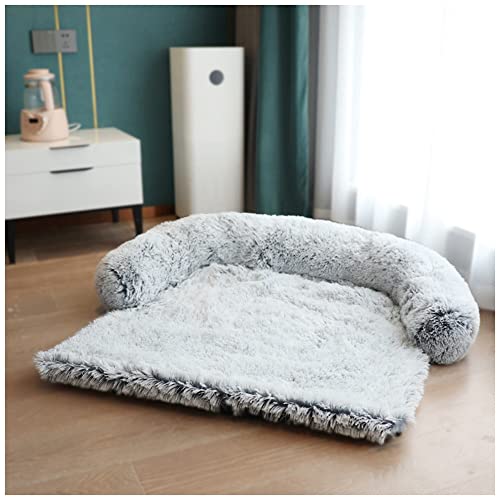 MISSMAO Flauschige Plüsch Hundebetten Katzenbett, Hundebett Couch für Sofaschutz, Hundematte, Haustierbett für Große Mittelgroße Hunde und Katzen, Hundedecke mit Reißverschluss,A-Grau,M(115x95x18cm) MISSMAO Flauschige Plüsch Hundebetten Katzenbett, Hundebett Couch für Sofaschutz, Hundematte, Haustierbett für Große Mittelgroße Hunde und Katzen, Hundedecke mit Reißverschluss,A-Grau,M(115x95x18cm) von MISSMAO
