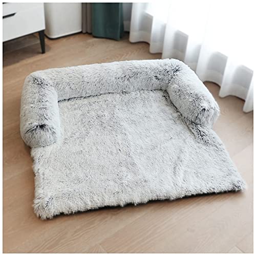 MISSMAO Flauschige Plüsch Hundebetten Katzenbett, Hundebett Couch für Sofaschutz, Hundematte, Haustierbett für Große Mittelgroße Hunde und Katzen, Hundedecke mit Reißverschluss,B-Grau2,XL(62x62x15cm) MISSMAO Flauschige Plüsch Hundebetten Katzenbett, Hundebett Couch für Sofaschutz, Hundematte, Haustierbett für Große Mittelgroße Hunde und Katzen, Hundedecke mit Reißverschluss,B-Grau2,XL(62x62x15cm) von MISSMAO