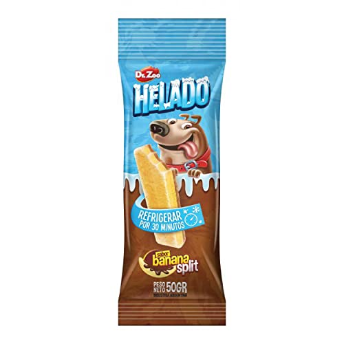 MISTER ZOO - EIS für Hunde, klein, groß und mittel, Snacks Premium für Hunde, Süßigkeiten, Erfrischungspreis, hergestellt in der EU, Inhalt 50 g (Creme) von MISTER ZOO
