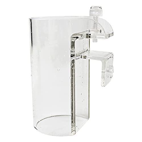 Fisch Fütterungsring Aquarium Schwimmender Lebensmittelfutter Für Goldfische Klare Acryl Suspensible Eimer Form von MISUVRSE