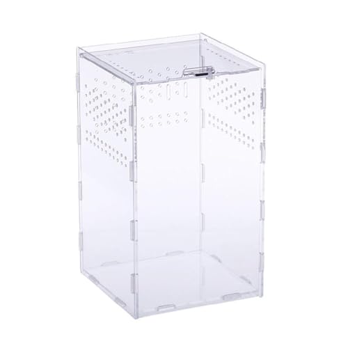 Futterbox Acryl Terrarium Behälter Für Tragbare Kleine Haustier Habitat Anti-Flucht S/für Zucht Box Klein von MISUVRSE