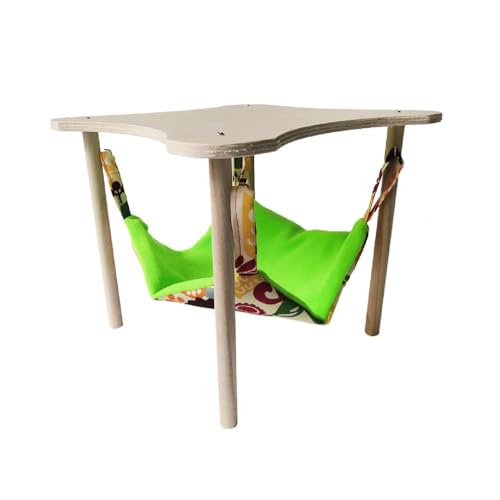 MISUVRSE Kleine Haustier Doppelschicht Hängende Hängematte Bunte Papagei Bett Haus Papagei Bett Mit Holz Plattform Haustier Rest Zubehör Haustier Hängen Bett MISUVRSE Kleine Haustier Doppelschicht Hängende Hängematte Bunte Papagei Bett Haus Papagei Bett Mit Holz Plattform Haustier Rest Zubehör Haustier Hängen Bett von MISUVRSE