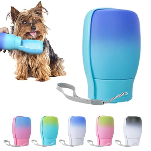 MITOCAPY Hunde-Wasserflasche, tragbar, 284 ml, lebensmittelechter Kunststoff, Reise-Wassernapf-Spender, Reisezubehör, Wasserflasche für Hunde, Outdoor-Spaziergänge, Camping, Hundegeburtstagsgeschenke MITOCAPY Hunde-Wasserflasche, tragbar, 284 ml, lebensmittelechter Kunststoff, Reise-Wassernapf-Spender, Reisezubehör, Wasserflasche für Hunde, Outdoor-Spaziergänge, Camping, Hundegeburtstagsgeschenke von MITOCAPY