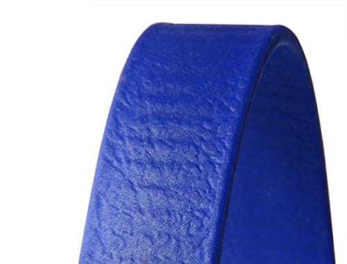 MJH® Beta Biothane Schleppleine mit Handschlaufe 3m lang & 19mm breit (blau) von MJH