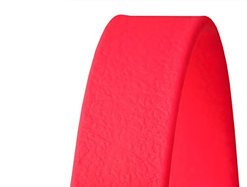 MJH BioThane Halsband Verschluss Adapter verstellbar 19mm breit (neon pink) von MJH