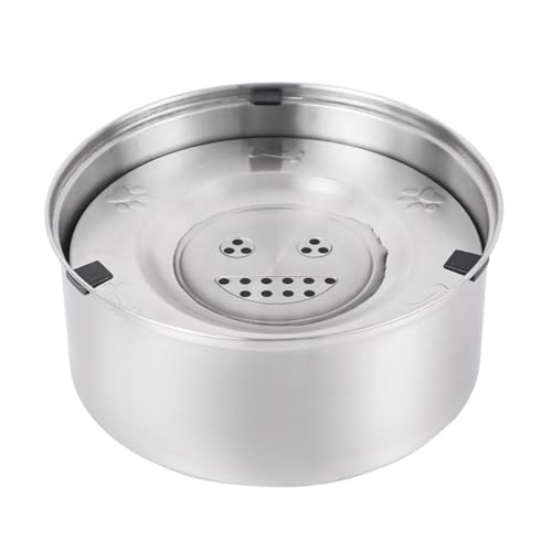 Edelstahl Hundenapf - 1L Rutschfester Haustier Wasser & Futternapf, Rostfrei & Langlebig, Leicht zu Reinigen, Perfekt für Kleine Mittlere Große Hunde & Katzen von MJLOMJ