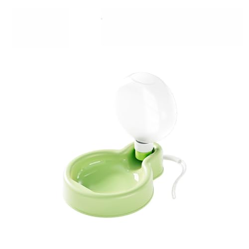 Hundewasserflasche – Tragbarer faltbarer Hundewasserspender für Spaziergänge und Reisen, BPA-freie Haustier-Wasserflasche für Hunde, Katzen, Welpen und andere Tiere (Grün, S-350 ml) von MJLOMJ