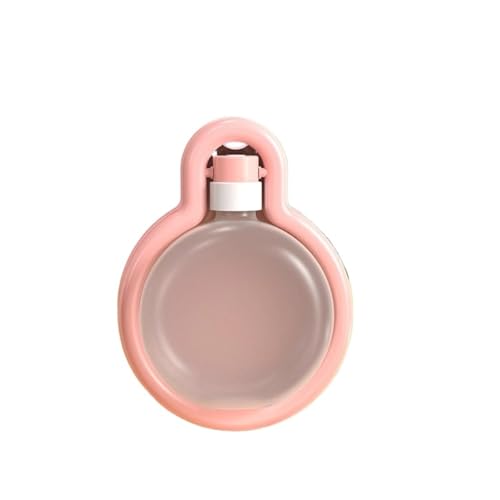 Hundewasserflasche - Tragbarer faltbarer Hundewasserspender für Spaziergänge und Reisen, BPA-freie Haustier-Wasserflasche für Hunde, Katzen, Welpen und andere Tiere (Rosa, L-500 ml) von MJLOMJ