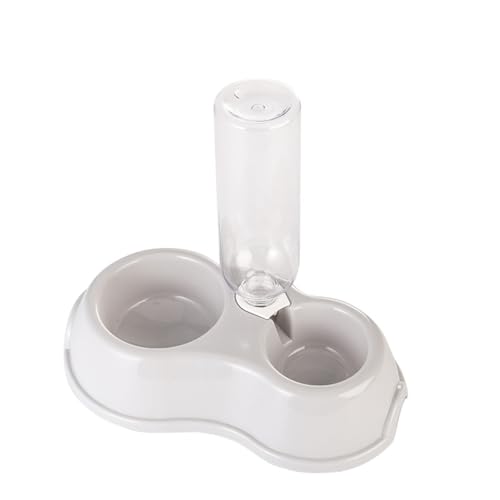 Smart Automatische Nachfüllung Katzennäpfe - 2-in-1 Selbstreinigender Futter- & Wasserspender mit kontinuierlichem Frische-Trinksystem & Anti-Spill-Design für mehrere Katzen von MJLOMJ