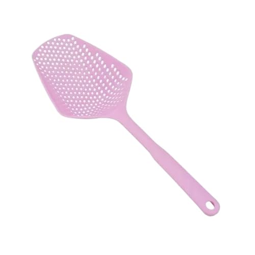 MKEMQXBEP 2PC Große Katzenstreu Schaufel Kunststoff Kitty Katzentoilette Schaufeln Sichter Haustier Reinigung Werkzeug Katze Liefert(Pink 2pc) von MKEMQXBEP