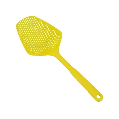MKEMQXBEP 2PC Große Katzenstreu Schaufel Kunststoff Kitty Katzentoilette Schaufeln Sichter Haustier Reinigung Werkzeug Katze Liefert(Yellow 2pc) von MKEMQXBEP