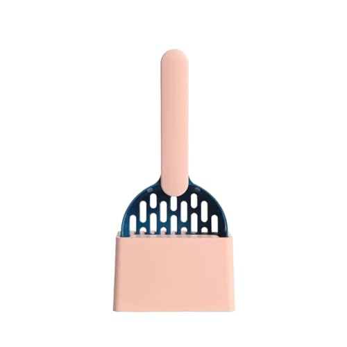 MKEMQXBEP 2SET Katzenstreuschaufel mit Basisreinigung Katzenstreuschaufel Kätzchen Toilettenreinigungswerkzeuge Heimtierbedarf(Blue PINK 2SET) von MKEMQXBEP
