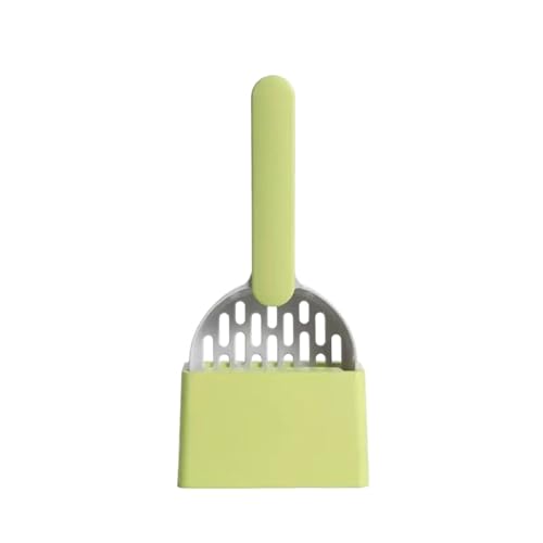 MKEMQXBEP 2SET Katzenstreuschaufel mit Basisreinigung Katzenstreuschaufel Kätzchen Toilettenreinigungswerkzeuge Heimtierbedarf(Grey Green 2SET) von MKEMQXBEP
