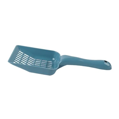 MKEMQXBEP Kätzchen Katzenstreu Box Löffel Pet Sieb Schaufel Katzenstreu Reinigung Werkzeug Mit Griff(Blue 1pc) von MKEMQXBEP