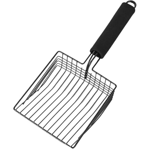 MKEMQXBEP Katzenstreuschaufel, Metall, komfortabler Griff, Schaufel, Katzentoilette, Reinigungswerkzeuge aus Edelstahl MKEMQXBEP Katzenstreuschaufel, Metall, komfortabler Griff, Schaufel, Katzentoilette, Reinigungswerkzeuge aus Edelstahl von MKEMQXBEP
