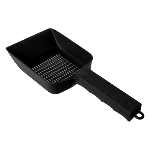MKEMQXBEP Tragbare Indoor Sand Schaufeln Kunststoff Reinigung Katze Pet Wurf Scoop Schaufel Haustiere Liefert(Black 1PC) von MKEMQXBEP